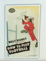 Disney Classic Cartoon Poster Art Print Goofy How to Play Football 16 x ... - £38.14 GBP