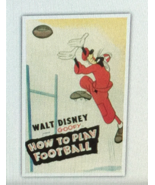 Disney Classic Cartoon Poster Art Print Goofy How to Play Football 16 x ... - $881.86 MXN