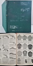 1917 antique G W HUNTLY chicago il CATALOG DEPT STORE auto clothing tools sports - £230.74 GBP