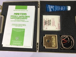 MINI TENS Model 2800 electrical nerve stimulator with accessories in case - $133.56
