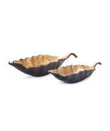 Metallic Aluminum Leaf Bowl (Set of 2) - 791168 - $3,531.53 MXN