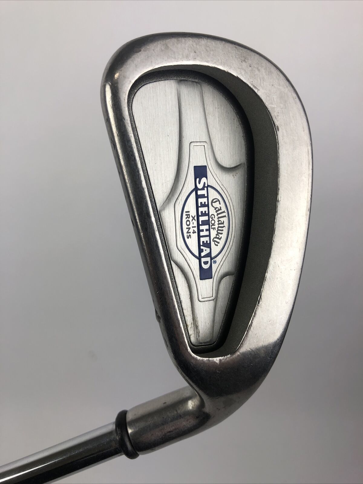 Left Handed Callaway Steelhead X-14 7 Iron Regular Steel Shaft (Missing Badge) Left Handed Callaway Steelhead X-14 7 Iron Regular Steel Shaft (Missing Badge)