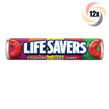 12x Rolls Lifesavers Assorted 5 Flavors Hard Candy | 14 Candies Each | 1.14oz - £14.35 GBP