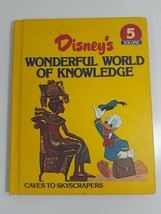 Disney&#39;s Wonderful World Of knowledge Vol 5 1982 hardcover - £4.70 GBP