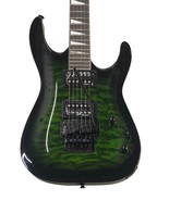 Jackson Guitar - Electric Dinky js32q Transparent Green Right handed 478413 - $6,033.41 MXN