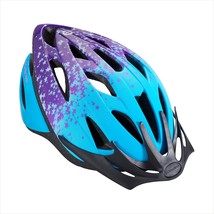 Lightweight Microshell Design, Child, Blue/Purple Schwinn Thrasher Bike Helmet. - £35.20 GBP