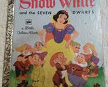 Walt Disney&#39;s Snow White and the Seven Dwarfs 103-42 (A Little Golden Bo... - $2.93