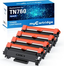 Mycartridge Compatible Toner Cartridge Replacement For Brother Tn760 Tn730, 760 - £51.79 GBP