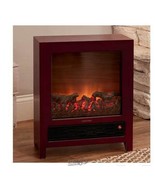 Cambridge 6&#39; Corded 19&quot;Wood Electric Fireplace Mahogany Heater Heat Blow... - $272.71 CAD