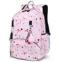 New High Quality Large schoolbag cute Student School Backpack Printed Waterproof - £42.68 GBP