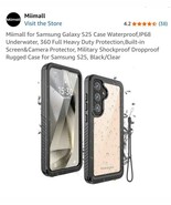 For Samsung Galaxy S25 Ultra / Plus Waterproof Shockproof 360 Protection... - $24.82 CAD
