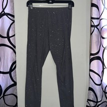 Total girl, extra large/16 sparkle gray leggings - $7.84