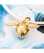 Shine 18k gold-plated HP Golden Snitch Pendant Charm - £14.29 GBP