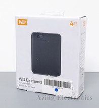 WD Elements WDBU6Y0040BBK 4TB USB 3.0 Portable Hard Drive - £86.67 GBP
