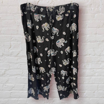 Secret Essentials BoHo Elephant Print Lounge/Sleepwear Pants- Size M (8-10) - $10.89