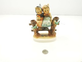 Hummel Goebel Coquettes #179 Girls Sitting on Fence TMK5 W Germany Signed - $47.99