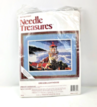 Vintage Needle Treasures Needlepoint Oregon Lighthouse Cross Stitch #066... - £29.09 GBP