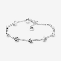 2021 New S925 Silver Color Sky Interstellar Shine Summer Bracelet For Women Jewe - £17.00 GBP