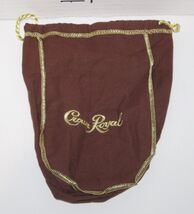 Crown Royal 8" Brown Gold 2 string Bag - $9.85