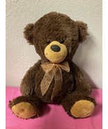 Vintage Dan Dee Stuffed Teddy Brown Plush Bear Stuffed Animals Plush Toys - $131.80 CAD