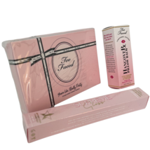 Too Faced Dbl Sided Compact Mirror &amp; Hangover Lip Balm &amp; Jeffree Star Lip Gloss - £15.46 GBP