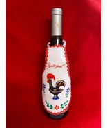 Vintage Novelty Souvenir Portugal Wine Bib Red &amp; White Rooster Design 7.... - $112.05 MXN
