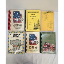 Vintage Cookbooks Spiral Bound Lot of 6 Read Description - £11.11 GBP