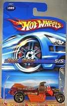 2006 Hot Wheels #95 Highway Horror 5/5 RIGOR MOTOR Purple w/Gold 5 Spoke Wheels - £6.28 GBP