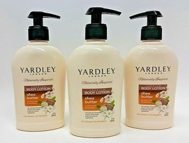 4x Yardley London Premium Body Lotion w/ Pump SHEA BUTTER, 8.4 oz BRAND NEW - $743.14 MXN
