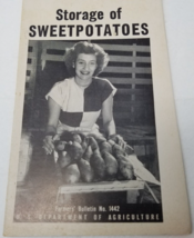 Storage of Sweet Potatoes 1948 Farmers&#39; Bulletin Booklet 1442 USDA Photo... - $23.70