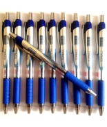 80x Cello Topball retractable click Ball Point Pen BLUE school home offi... - $48.49