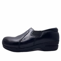 Dansko Clogs Size 40 EU/9.5-10 US Black Leather Professional Womens - £23.52 GBP