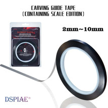 Dspiae CG Series Carving guide tape 2mm to 10mm Each length 30m Modeling... - £9.51 GBP+