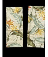 Tommy Bahama Birds of Paradise King Pillow Shams Set of 2 Tropical Flora... - $665.55 MXN