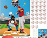 Pin The Baseball Party Game For Kids Pin The Baseball On The Glove And B... - $14.99