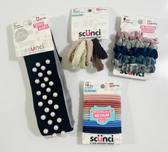 Scunci Assorted Hair Accessories-3 Headwrap,18 Elastic,6 Ponytails,5 Scr... - $417.63 MXN