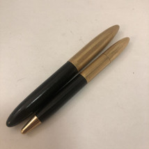Lady Sheaffer Lifetime Crest 14k Gold Filled 4” Fountain Pen &amp; Pencil Set - $187.11