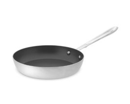 All-Clad 5-ply Brushed Stainless-Steel Professional Nonstick 9 inch Fren... - £50.02 GBP