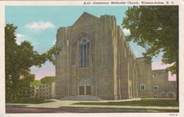 Centenary Methodist Church Winston-Salem North Carolina NC Postcard E07 - $2.99