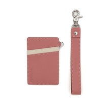 Westmade Mayfield Mini Minimalist Keychain Card Holder Wallet with Wristlet Teth - £23.49 GBP