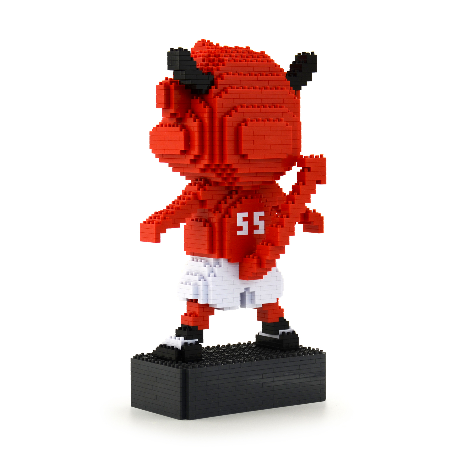 Fred the Red (MUFC Mascot) Brick Sculpture (JEKCA Lego Brick) DIY Kit Item image 6