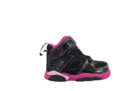 [555330-018] Air Jordan FlightClub &#39;91 Toddlers TD Black/Fusion-Ion Pink - £29.43 GBP