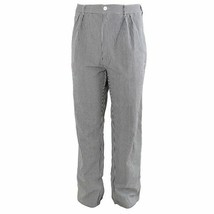 Authentic Austrian Army Chefs Pants Striped Checker Board 65% Cotton / 3... - $529.45 MXN
