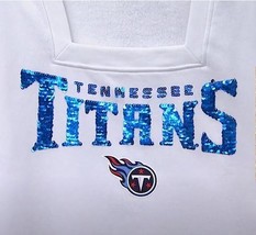 Officially Licensed NFL Women&#39;s Bling Sweatshirt - Tennessee Titans - Small - £19.46 GBP