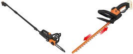 Worx Wg323 20V Power Share 10&quot; Cordless Pole/Chain Saw With, Tool Only - £247.79 GBP