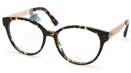New Jimmy Choo 159 UY8 Tortoise Eyeglasses Glasses Frame 51-17-140 B44mm Italy - £74.87 GBP