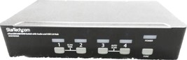 Star Tech Kvm Switch USB/Dvi 4 Ports With Audio SV431DVIUA - $189.26