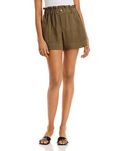 Aqua Paperbag Waist Shorts, Size XL - $20.67