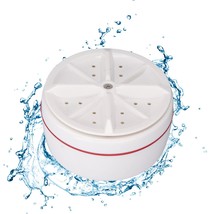 Portable Bucket Washing Machine Collapsible Compact Travel Washer Low No... - £18.77 GBP