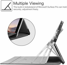 Case for Surface Pro 7/6/5 Stand Folio Pencil Holder Work with Type Cover - £44.57 GBP